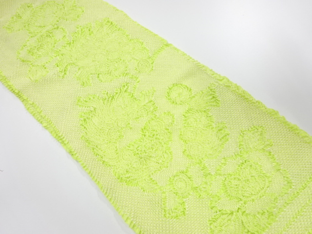 正絹　振袖用　絞り帯揚げ